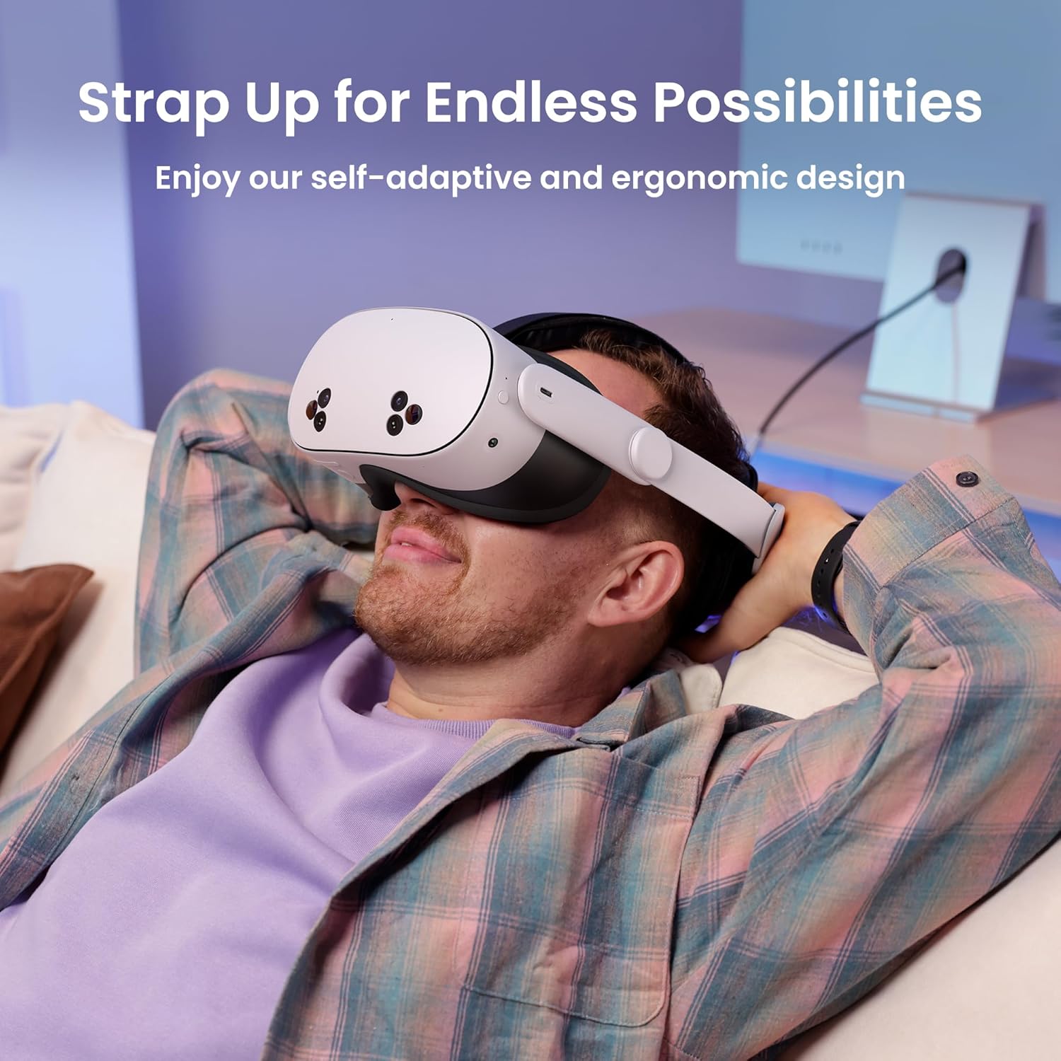 Kiwi Design K4 Comfort Head Strap For Meta Quest 3/3s