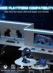 Onikuma K8 Wired RGB Gaming Headset - Black