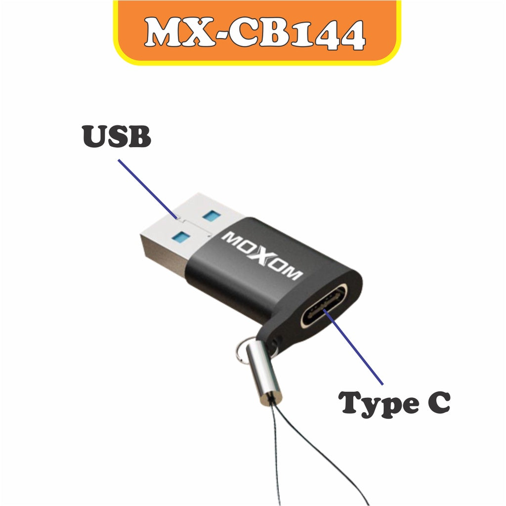 MOXOM Type-C Female to USB 3.0 Male Cable-Adapter