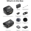 DJI Mic Mini (2 TX + 1 RX + Charging Case), Wireless Lavalier Microphone for iPhone/Camera/Android