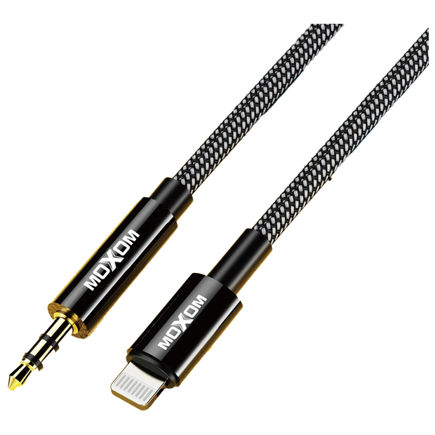 MOXOM Audio Cable Lightning to 3.5mm Jack Adapter